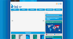 Desktop Screenshot of icj.org